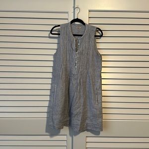 Faherty Isha linen dress size S
